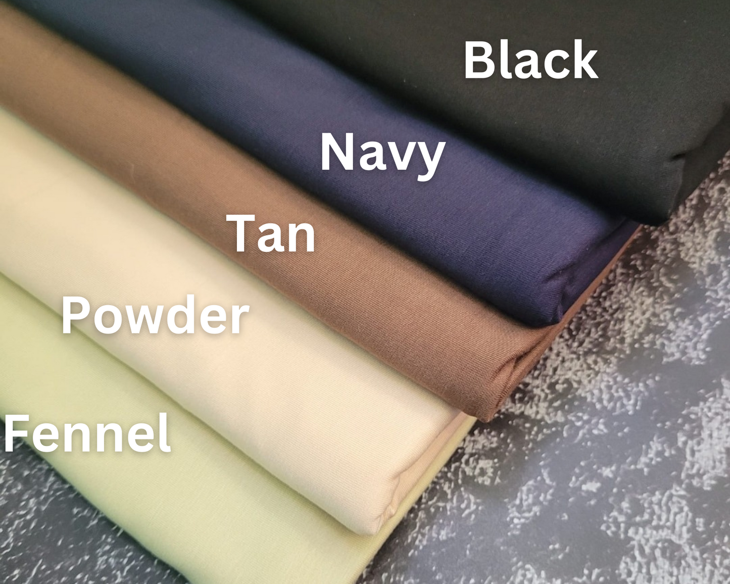 Bamboo Jersey Hijab