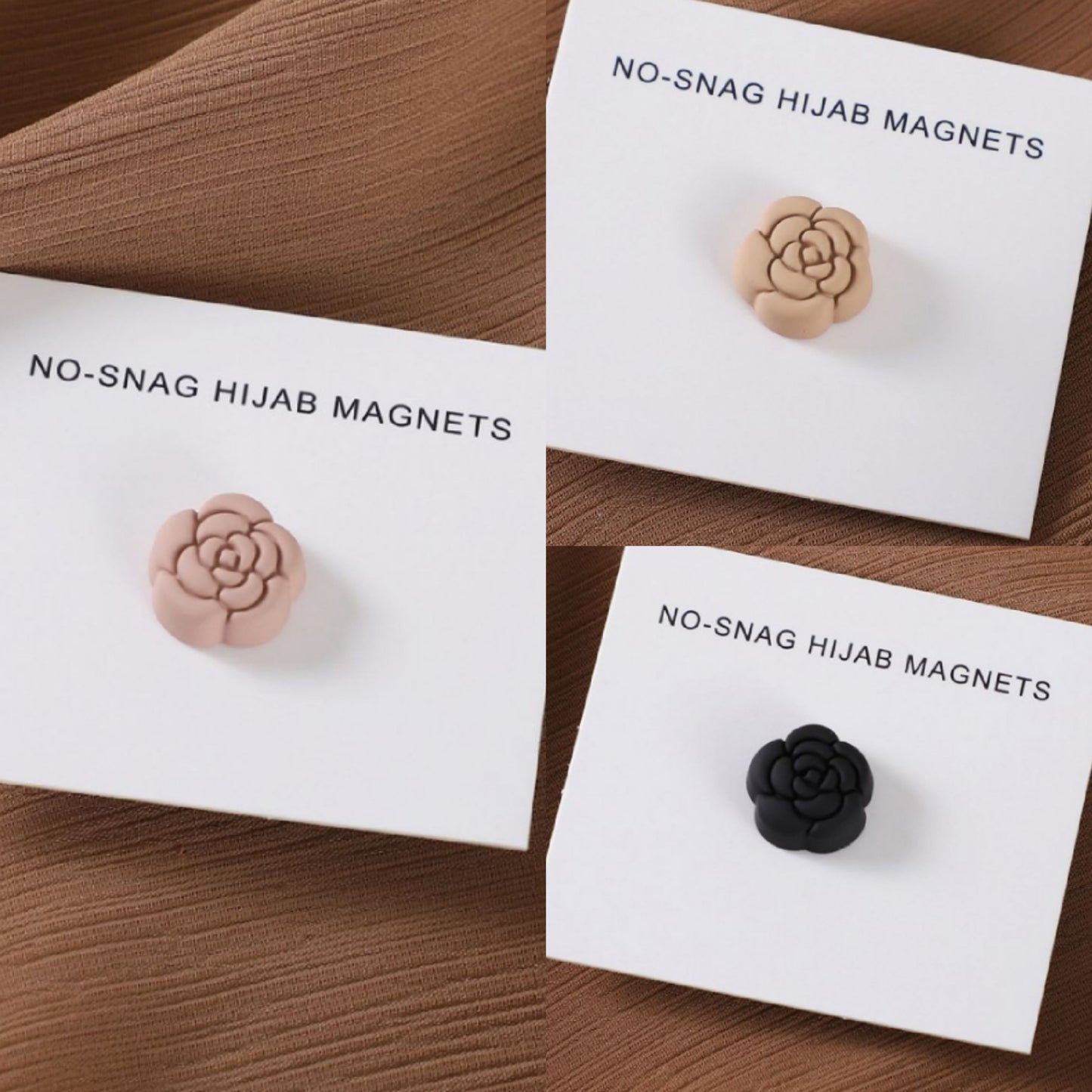 Floral Hijab Magnets
