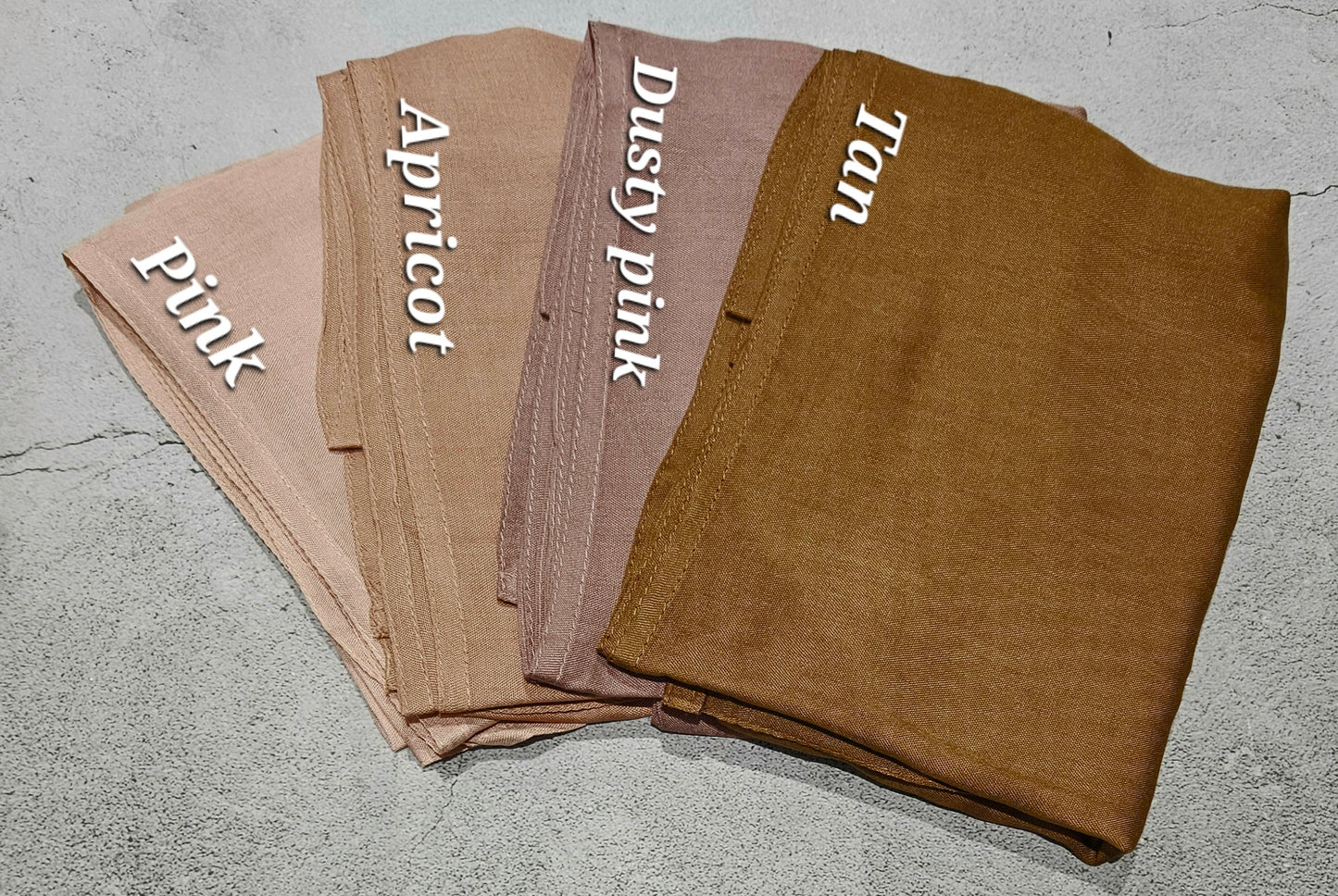 Premium double stitch modal hijabs