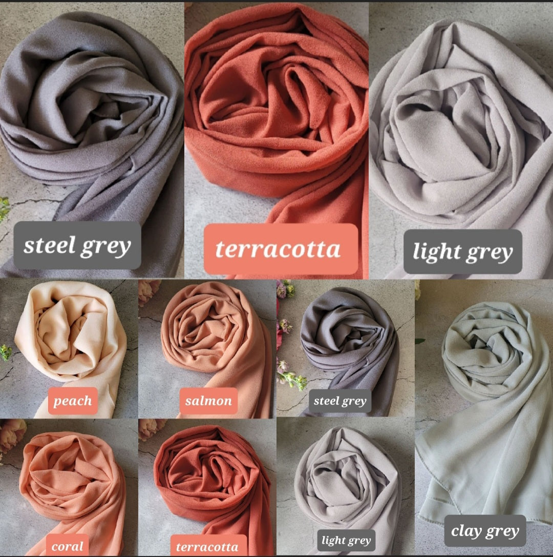 Chiffon Hijab Box Gift Set