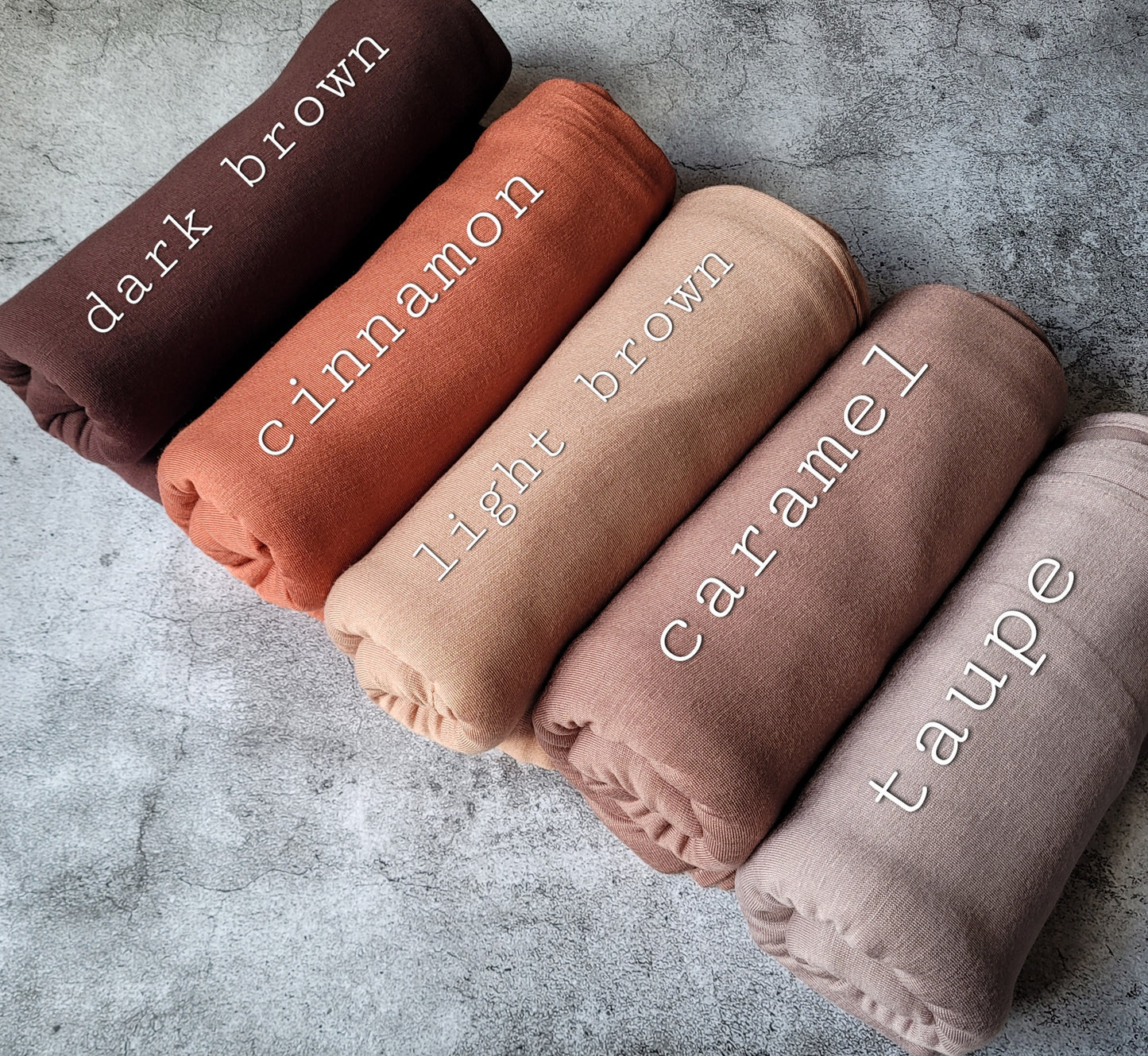 Luxury Jersey Folded Sewn Edges