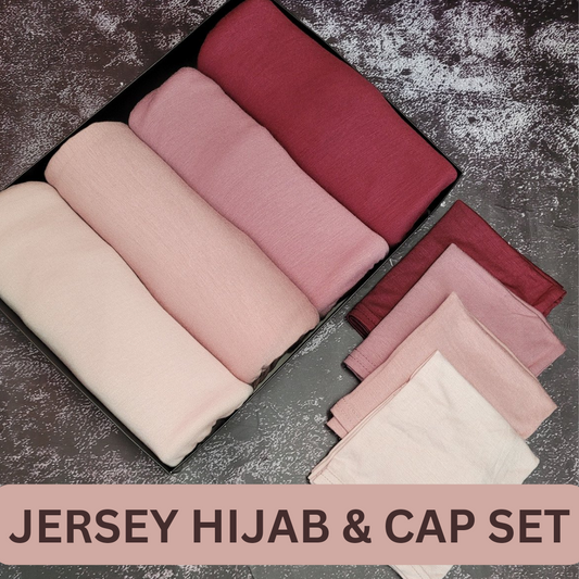 Jersey hijab and cap sets