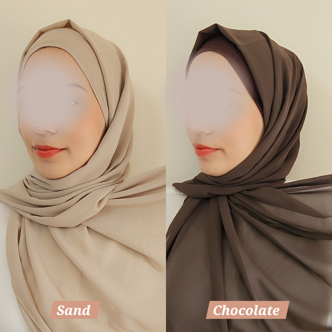 Matching chiffon sets