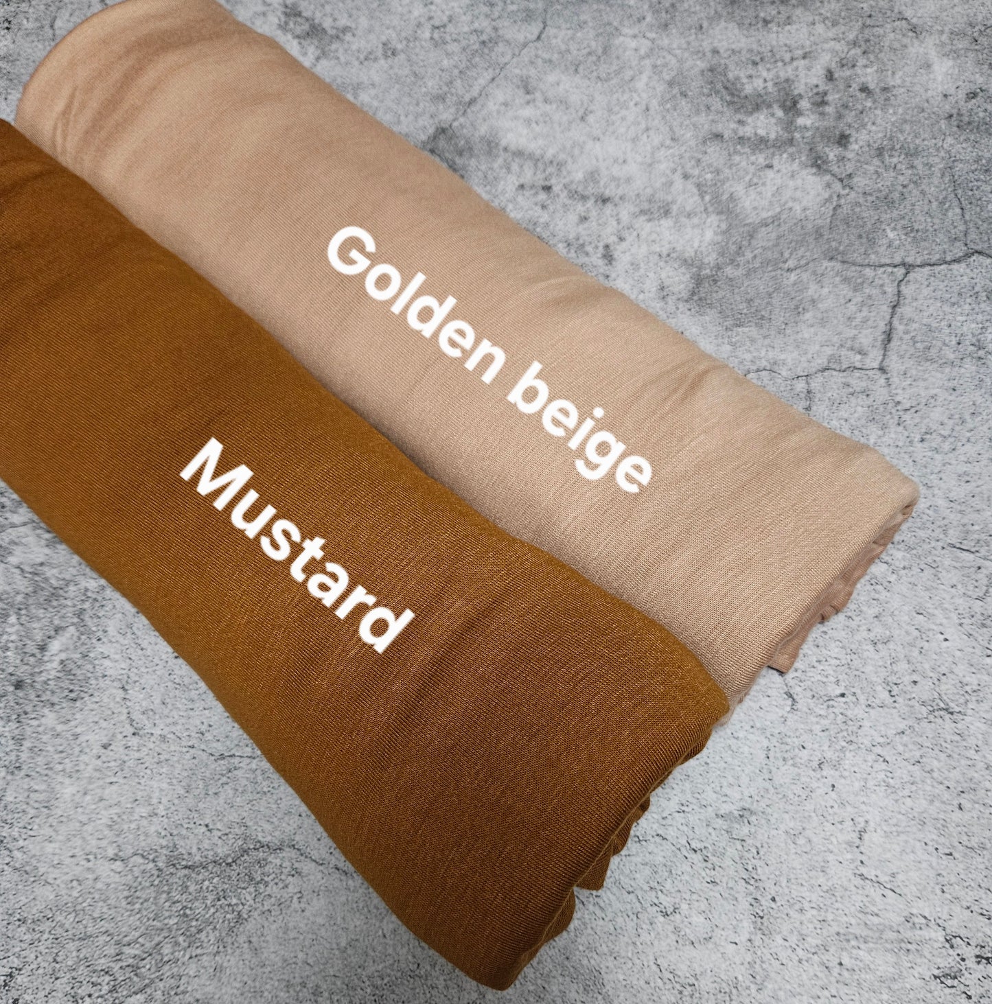 Luxury Jersey Folded Sewn Edges