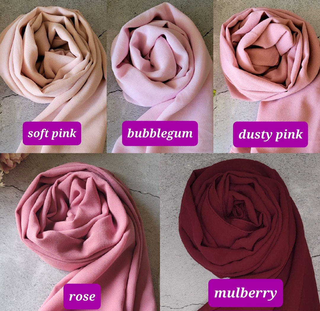 Chiffon Hijab Box Gift Set