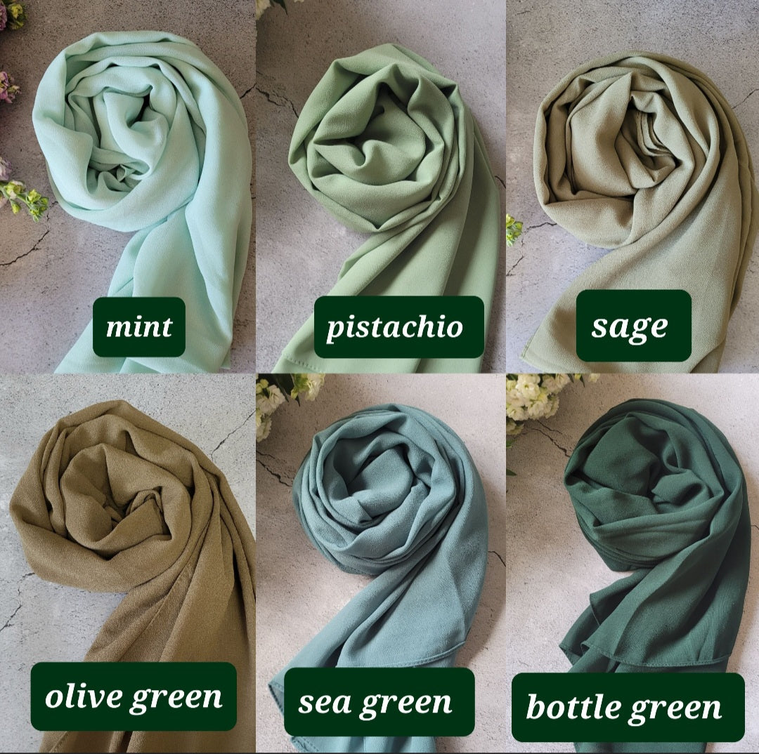 Chiffon Hijab Box Gift Set