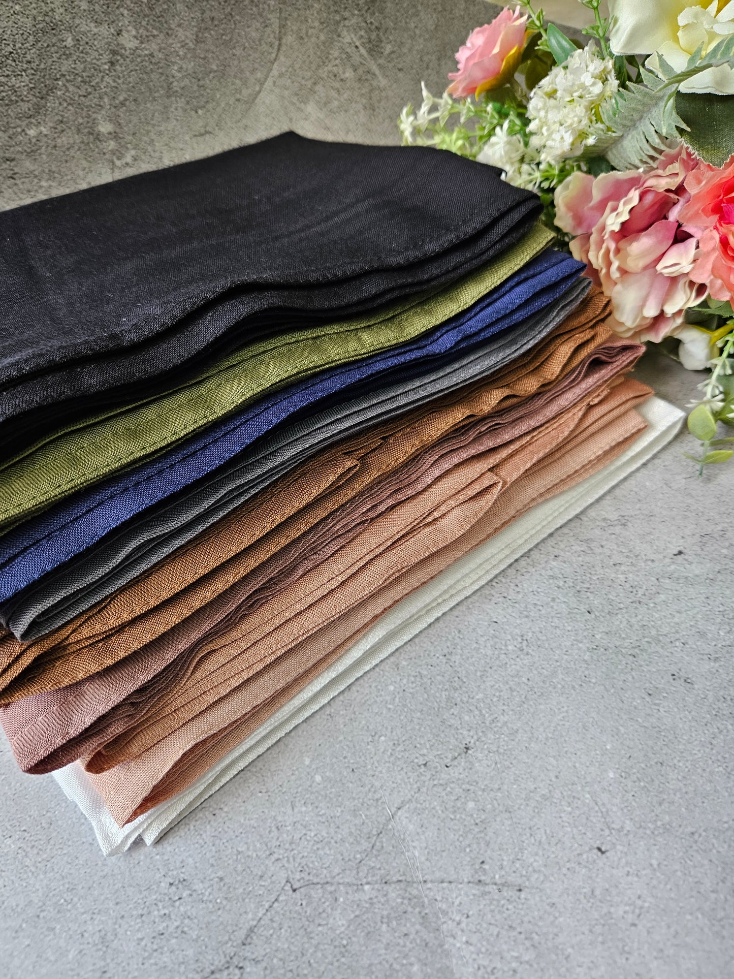 Premium double stitch modal hijabs