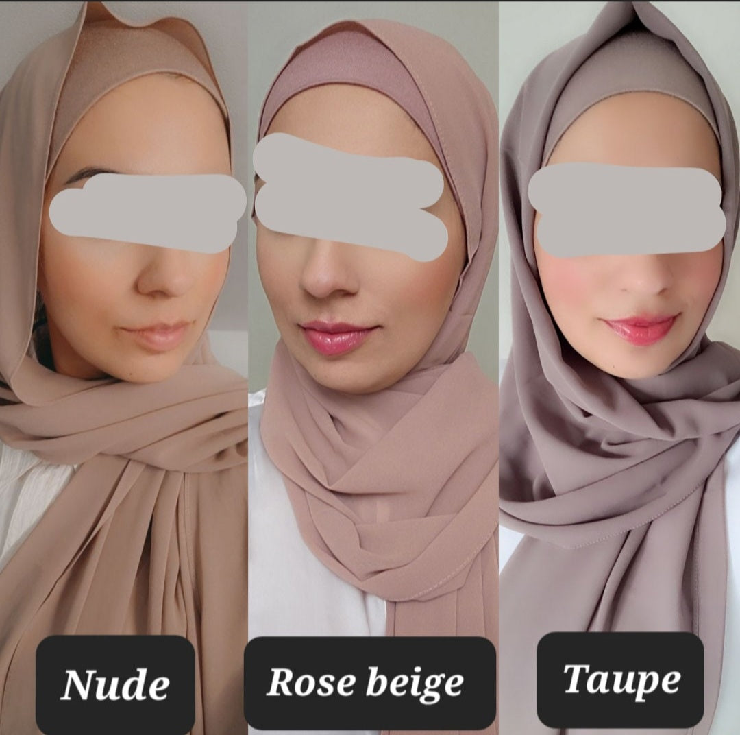 Bandana Hijab Undercap | Hijab Caps | Aab Nude