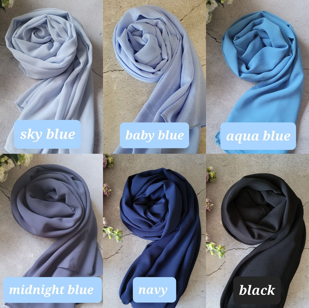 Chiffon Hijab Box Gift Set