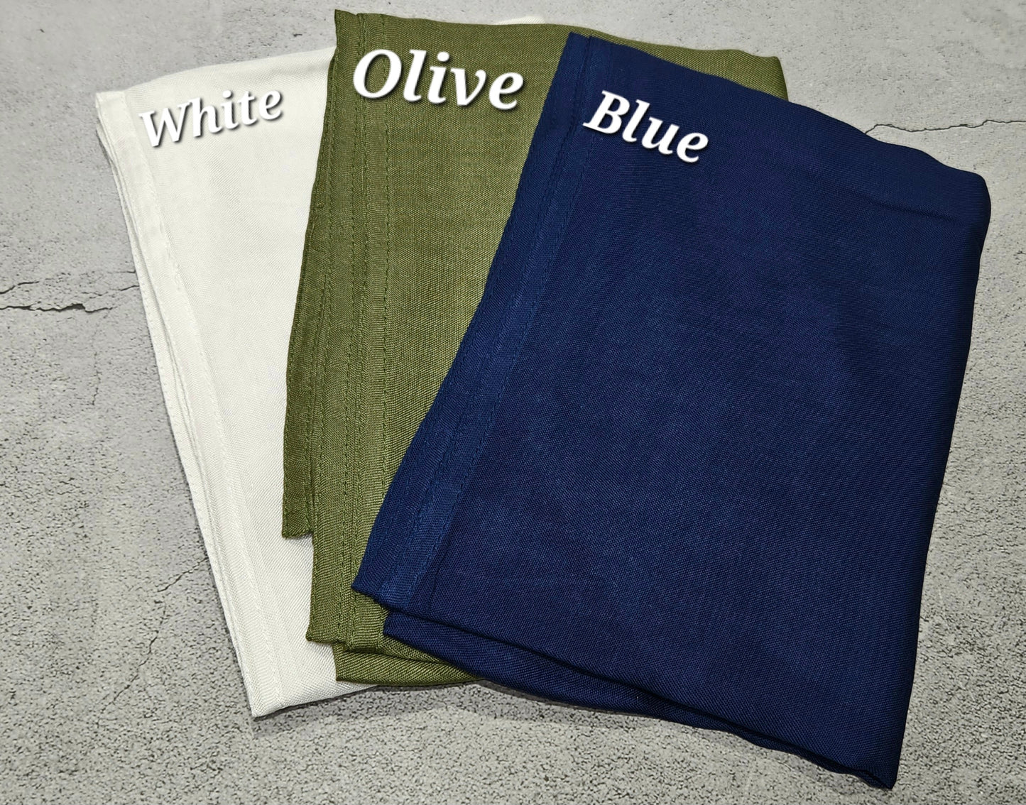 Premium double stitch modal hijabs